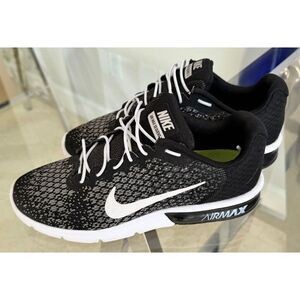 Size 8 - Nike Air Max Sequent 2 Black Dark Grey